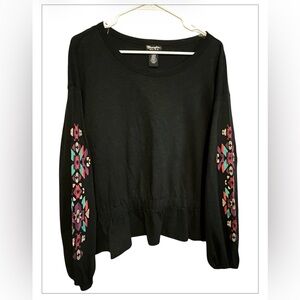 WRANGLER RETRO PEASANT TOP